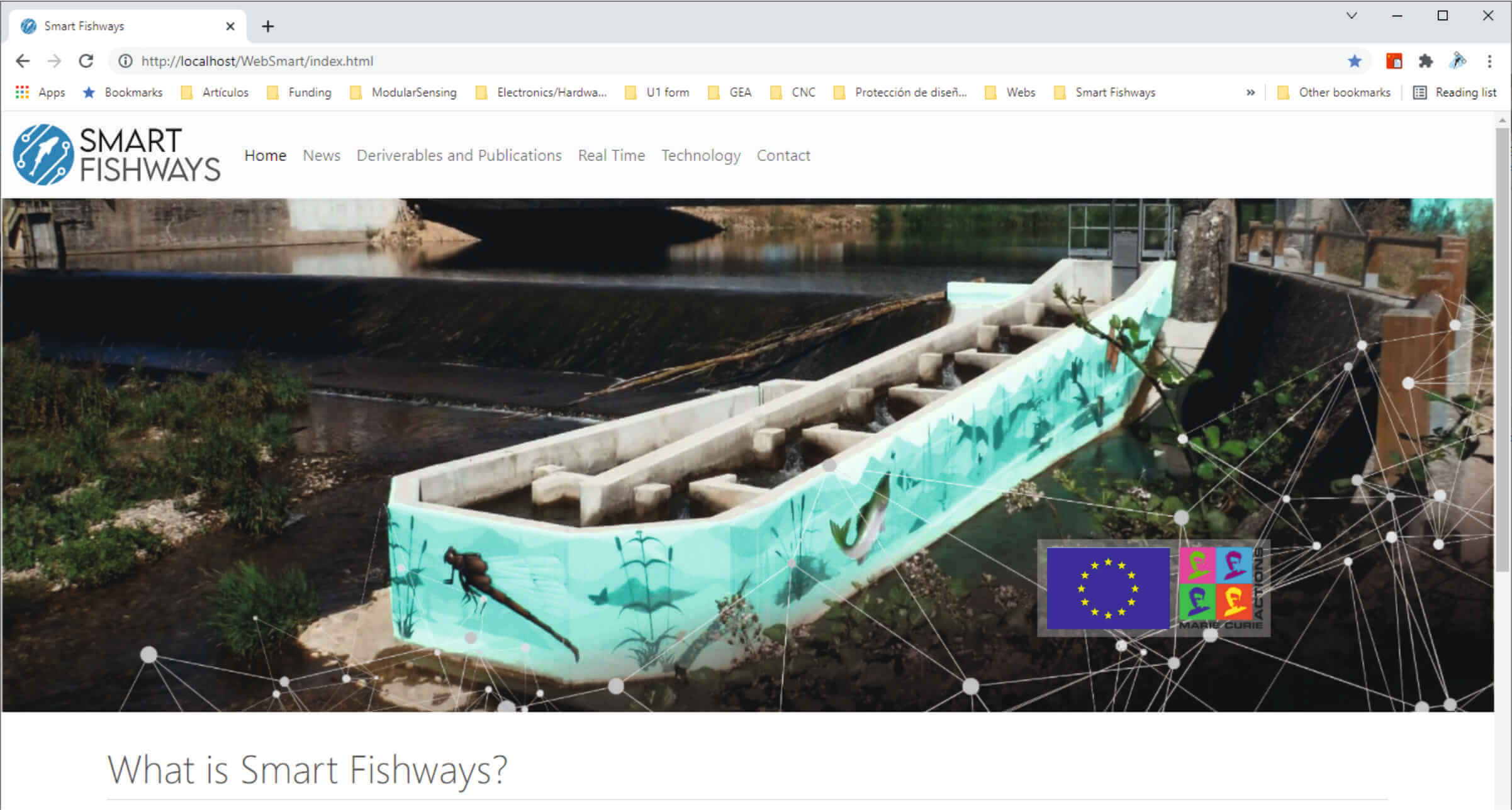 Smart Fishways webpage